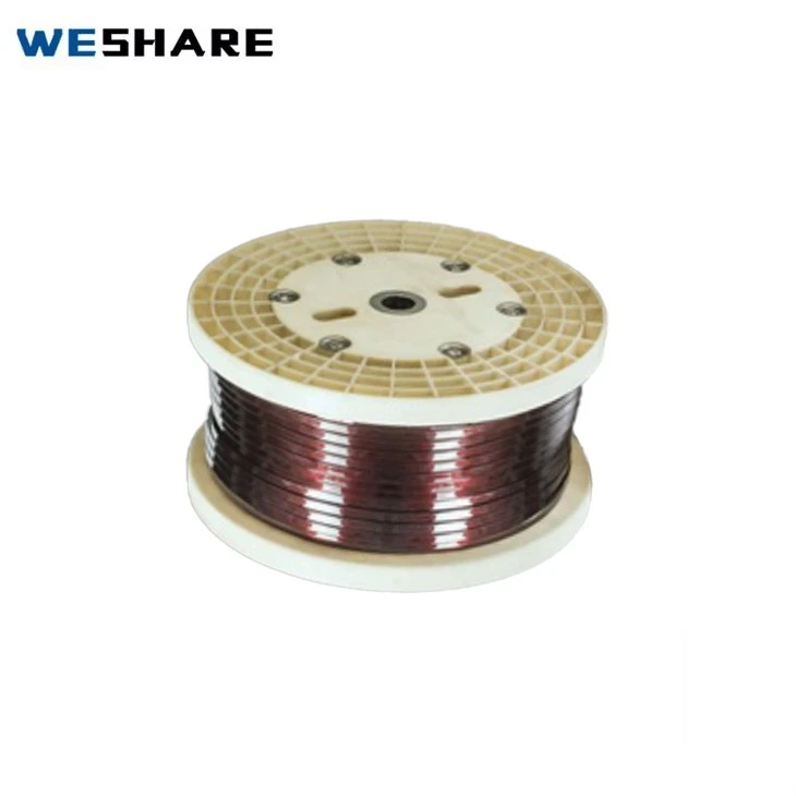 flat enameled copper wire China flat enameled copper wire China